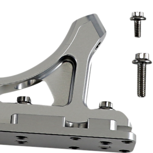 ALLOY ART Ambidextrous Caliper Radial Mount - Clear 49RABM-1