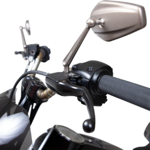 ARLEN NESS Mirror - Mini Stocker - Side View - Oval - Titanium