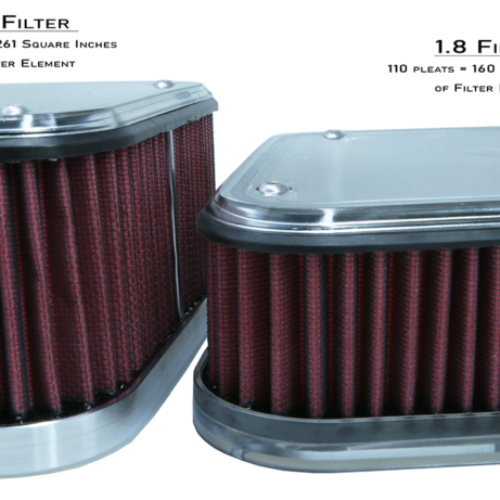 ALLOY ART Boom Box Air Cleaner Kit - Clear Cover 2.8M8P
