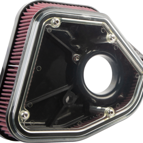 ALLOY ART Boom Box Air Cleaner Kit - Black Cover 1.8M8BP