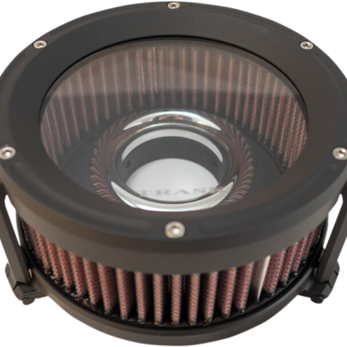 TRASK Assault Charge High-Flow Air Cleaner - Flat Black TM-1021BK